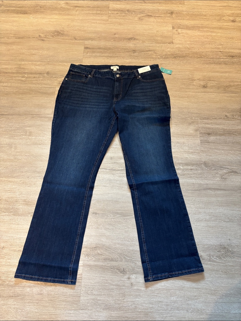 Maurices Dark Blue Flare Jeans